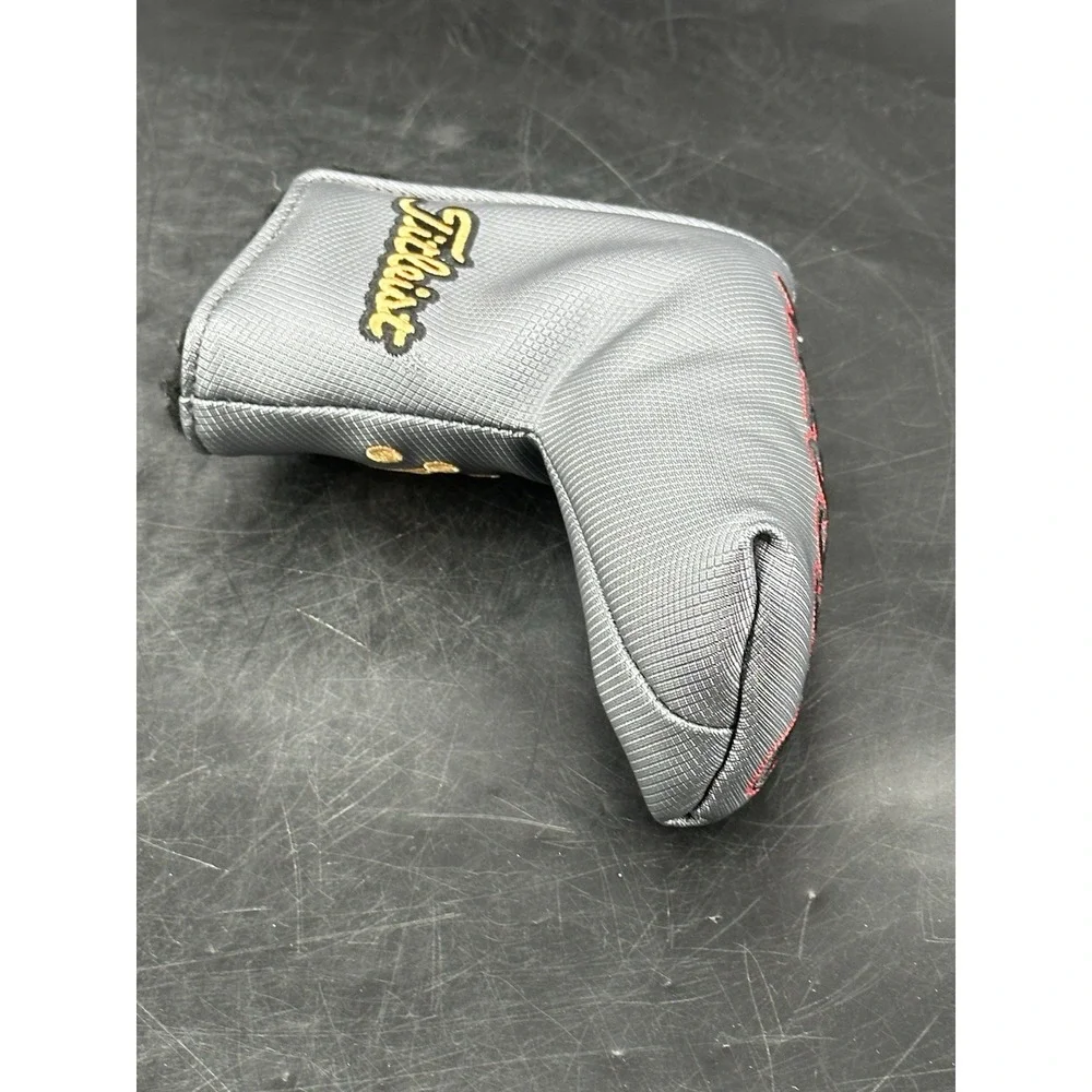 Titleist Scotty Cameron Putters Gray Red‎ Black Gold Blade Putter Headcover